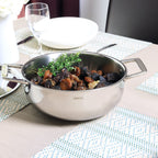 Faitout inox et couvercle en verre - Castel'Pro® fixe, Cocottes, faitouts - 2
