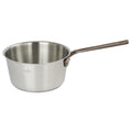 Casserole en inox brossé poignée cuivrée - Bicentenaire fixe, Casseroles - 1