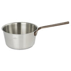 Casserole en inox brossé poignée cuivrée - Bicentenaire fixe, Casseroles - 1