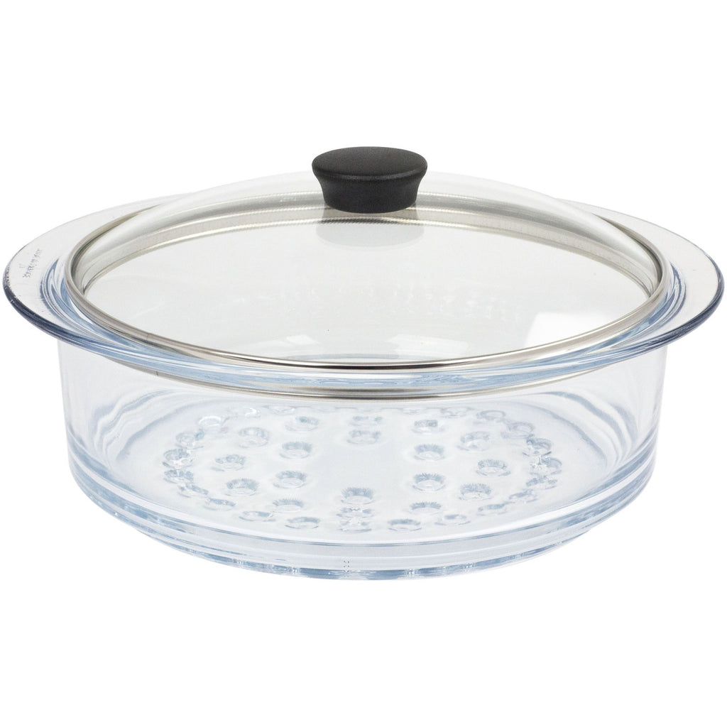 Cuit-vapeur verre et couvercle en verre - Cookway®, Cuit-vapeur - 1