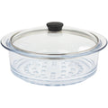 Cuit-vapeur verre et couvercle en verre - Cookway®, Cuit-vapeur - 1