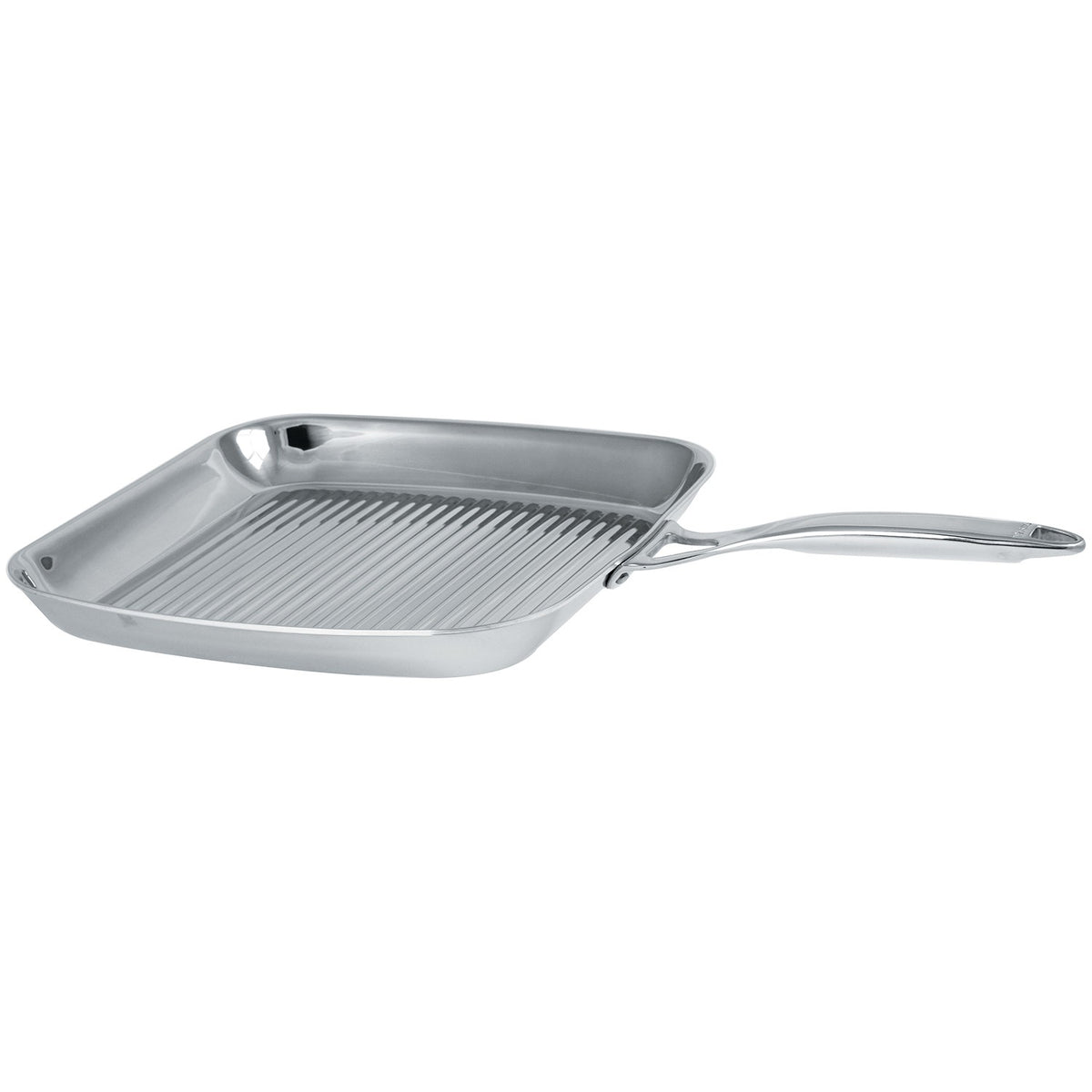 Gril carré inox 30 cm - Castel'Pro® fixe, Poêles - 1