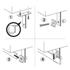 Kit de fixation sous placard - Panoply, Cuisine pratique - 2