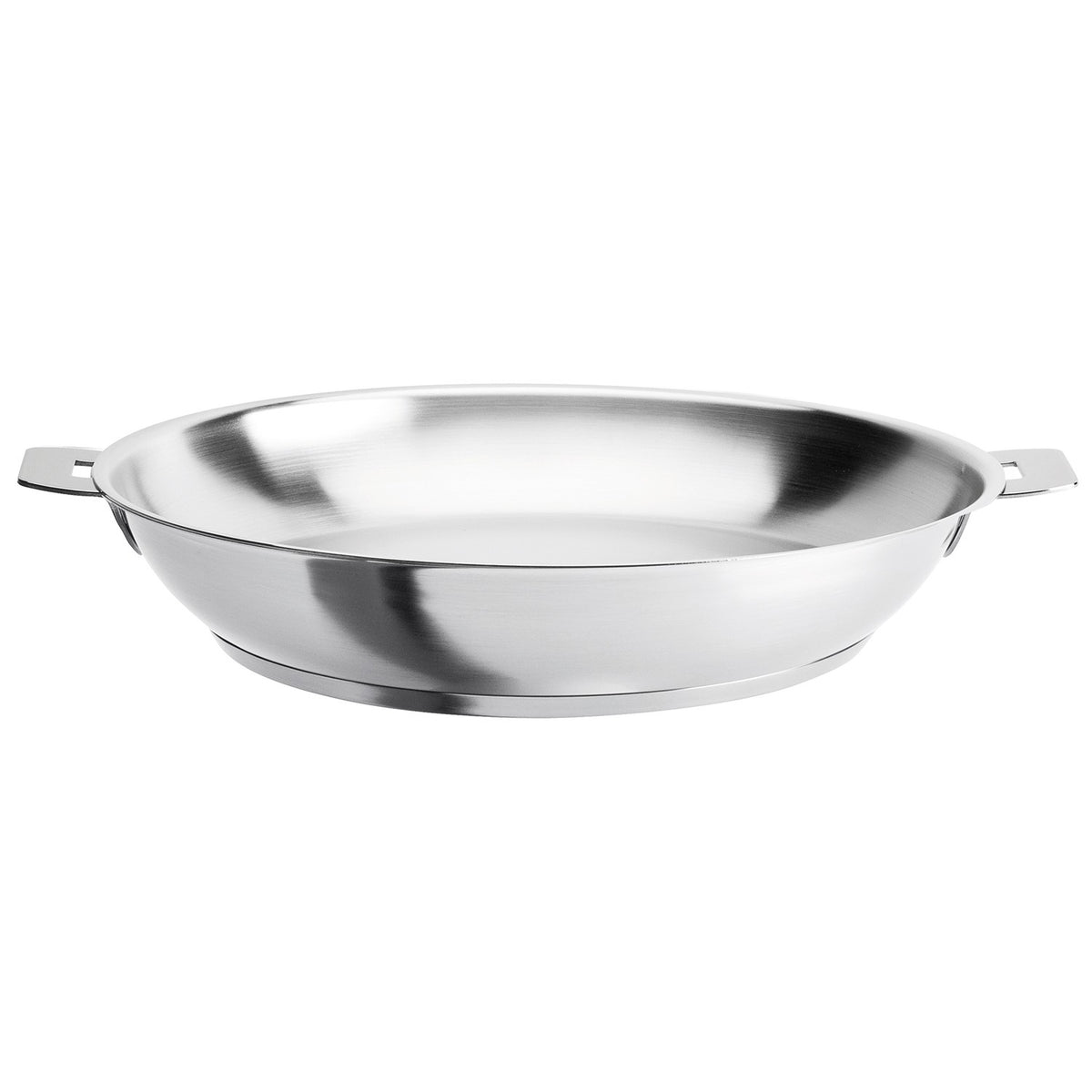 Poêle haute en inox brossé amovible - Strate amovible, Poêles - 1