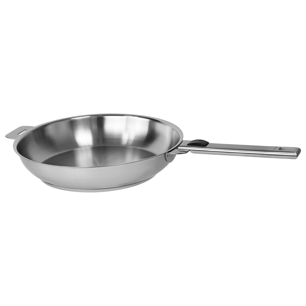 Poêle haute en inox brossé amovible - Strate amovible, Poêles - 2