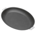 Poêle ovale antiadhésive en inox - Mutine amovible, Poêles - 1