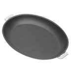 Poêle ovale antiadhésive en inox - Mutine amovible, Poêles - 1