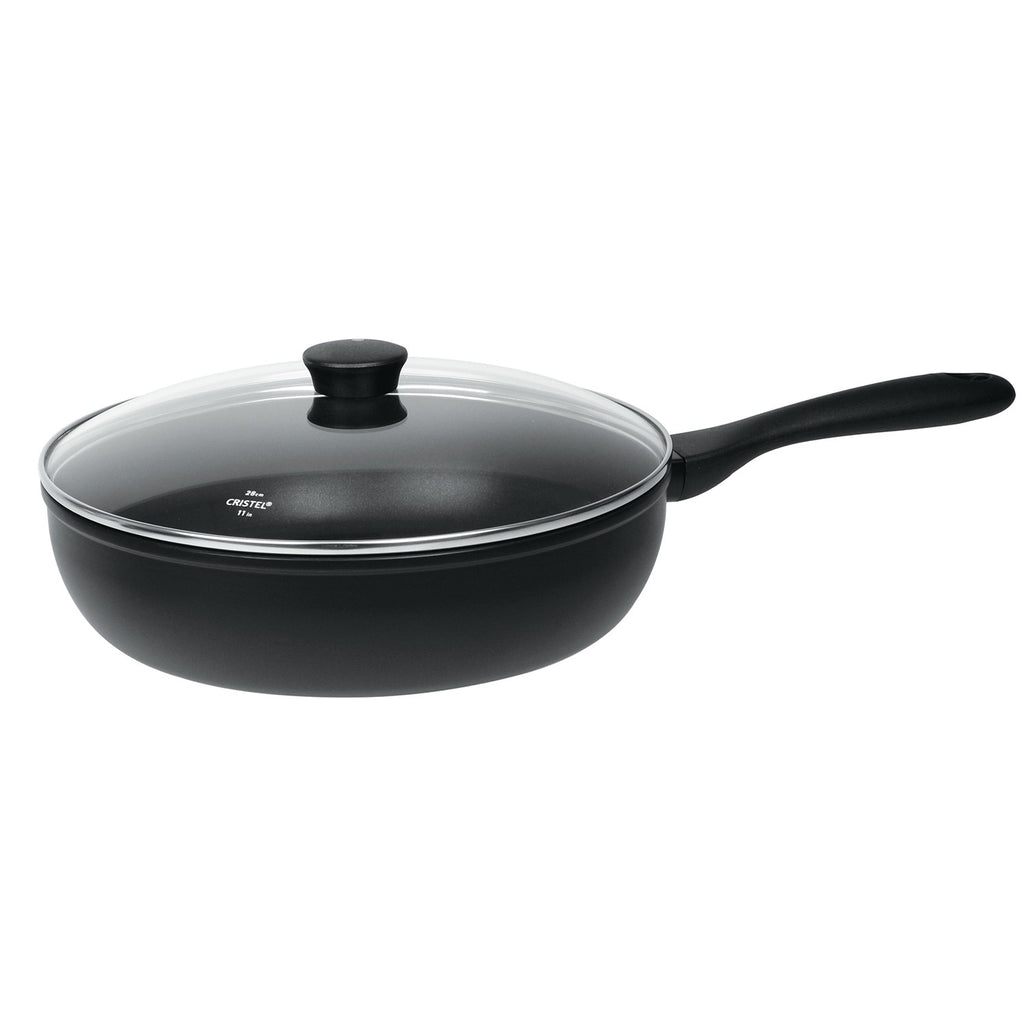 Sauteuse antiadhésive en aluminium + couvercle - Cookway® fixe, Sauteuses - 1