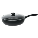 Sauteuse antiadhésive en aluminium + couvercle - Cookway® fixe, Sauteuses - 1