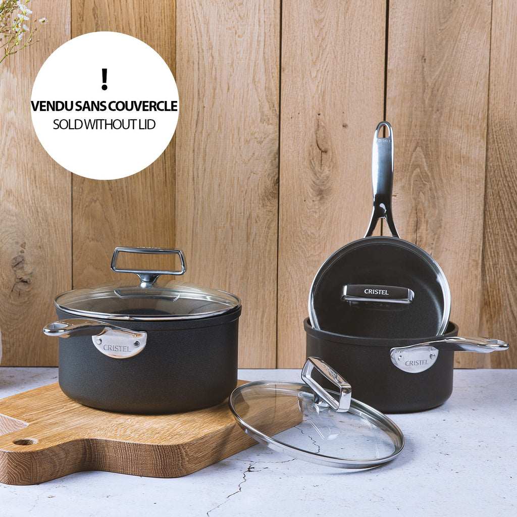 Série de 3 casseroles aluminium - Castel'Pro® fixe, Casseroles - 2