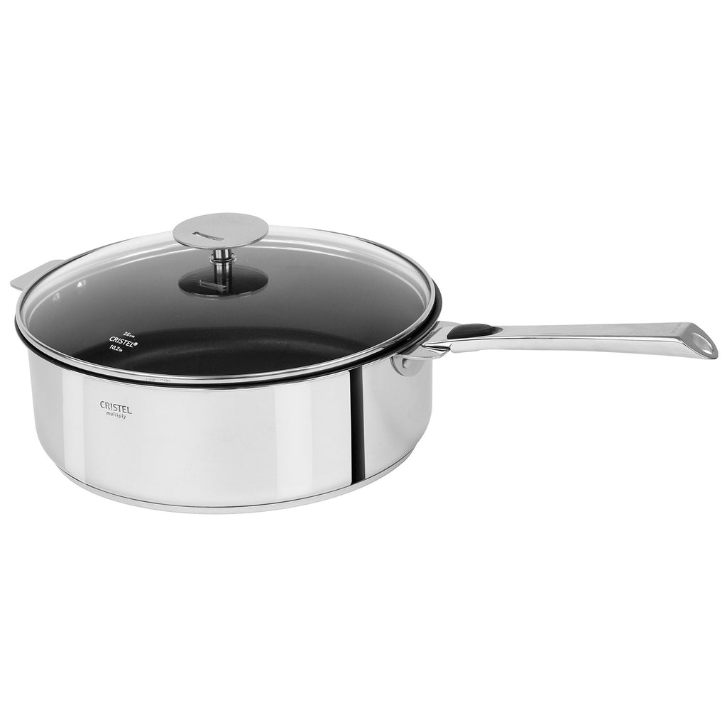 Sauteuse antiadhésive en inox Multiply Ø 26 cm à poignée amovible - Casteline amovible, Sauteuses - 2