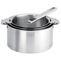 Série de casseroles en inox + poignée(s) amovible(s) Strate - Strate amovible, Casseroles - 1