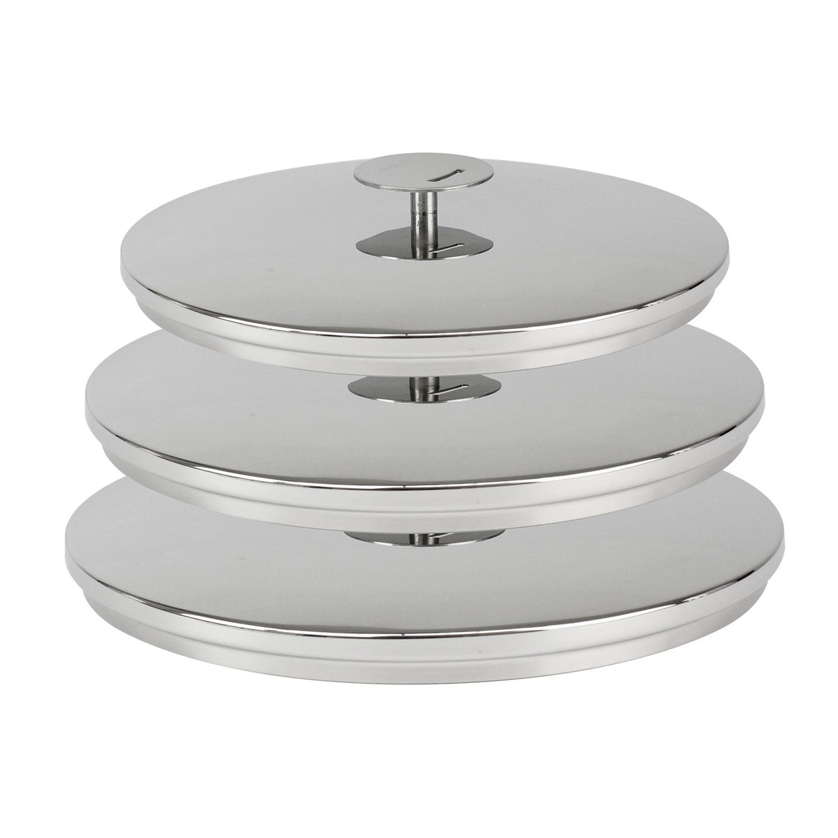Série de couvercles en inox - Graphite - Mutine amovible, Couvercles - 1