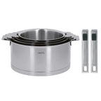 Série de casseroles en inox + poignée(s) amovible(s) Strate - Strate amovible, Casseroles - 2