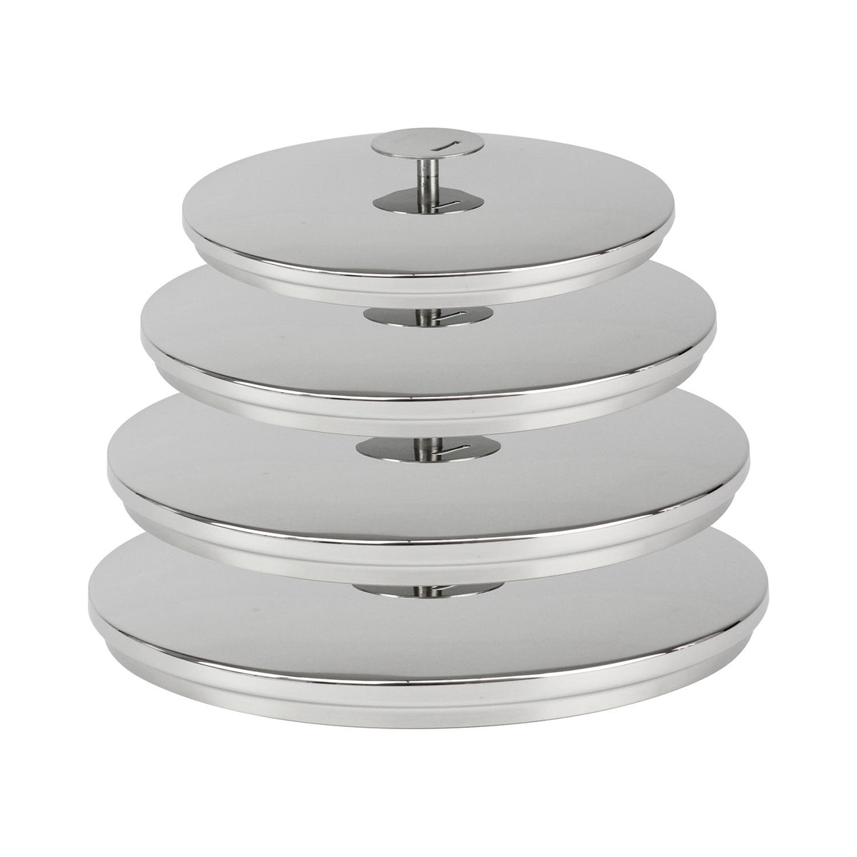 Série de couvercles en inox - Graphite - Mutine amovible, Couvercles - 2