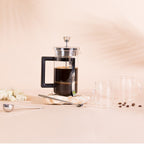 Set Arabica - Cafetière à piston et 2 tasses en verre - Cafetières, Cafetières - 1