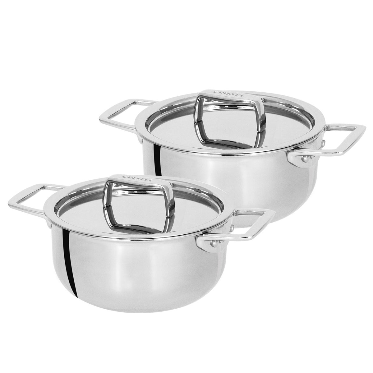 Set  Tête-à-tête  - 2 mini faitouts - Castel'Pro® fixe, Cocottes, faitouts - 2