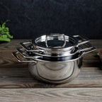 Mini faitout inox - Castel'Pro® fixe, Cocottes, faitouts - 2